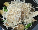 茄子とオクラとエノキと三枚肉のポン酢炒め作り方6写真