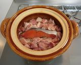 鮭と鶏の洋風炊き込みご飯作り方4写真