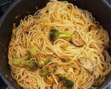 なすとトマトのパスタ作り方5写真