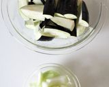 タマノイ酸辣麻婆の素で【酸辣麻婆茄子】作り方1写真