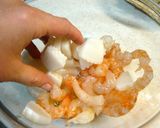 おこげの八宝菜あんかけ作り方3写真