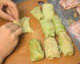 【オームキャベツ】蟲型巨大ロールキャベツ作り方8写真
