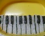 キャラ弁？ピアノ弁当☆作り方2写真