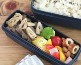 牛と蓮根のネギ塩しぐれ☆お弁当に♪作り方6写真