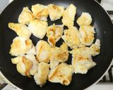 鶏むね肉なす生姜焼きびたし。茗荷大葉のせ作り方10写真