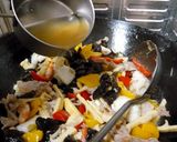 おこげの八宝菜あんかけ作り方10写真