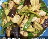 鳥むね肉とナスの甘酢焼き浸し作り方11写真