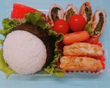 心ない返事をする ドラえもん キャラ弁作り方3写真