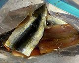 刺身用イワシのだし醤油酢漬けinゴマ油作り方3写真