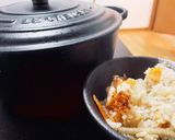 ル・クルーゼで秋の鶏五目炊き込みご飯♪作り方9写真