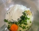玉ねぎと、ひき肉のお好み焼き作り方4写真
