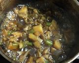 舞茸と夏野菜のあんかけ豆腐作り方3写真