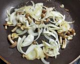 サバとしめじの和風パスタ作り方3写真