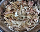 ねずみのて(ホウキタケ)ポン酢おろし添え作り方2写真