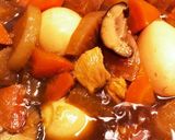 お出汁シミシミ！大根と鶏肉の煮物作り方9写真