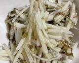 簡単☆もずくと大根の和え物作り方5写真