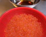 【基本】イクラのほぐし方＆醤油漬け♡作り方4写真