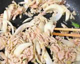 簡単♫スタミナ♫肉絲（ルースー）かけご飯作り方10写真
