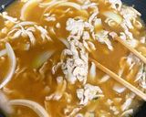 簡単♫スタミナ♫肉絲（ルースー）かけご飯作り方11写真