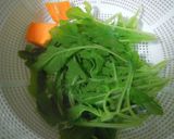 大根の間引き菜と木綿豆腐で作る…白和え作り方2写真