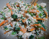 大根の間引き菜と木綿豆腐で作る…白和え作り方8写真