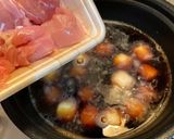 ごはんがすすむ里芋と鶏肉の煮物作り方3写真
