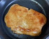 フライパンで、こんがりバター醤油もち♡作り方6写真