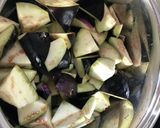 油を使わない　なす味噌作り方1写真