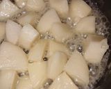 朝から作った簡単！里芋の煮物カボス添え作り方4写真