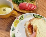 一斤パンを好きなだけ☆スープと朝食作り方2写真
