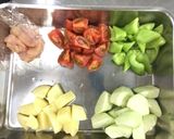 【離乳食にも】夏野菜のたっぷりスープ作り方2写真