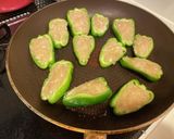 ○子供にも○ピーマンの肉詰め(鶏ひき肉)作り方6写真