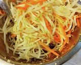 もやしにカレー&プルーン酢作り方3写真