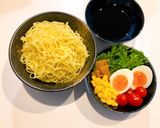 丼2021.09.15 つけ麺丼作り方1写真