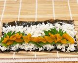 お弁当にも☆大葉とつぼ漬けの細巻作り方3写真