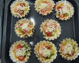 餃子の皮でひとくちプチ☆キッシュ作り方4写真