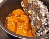 ○子供も好き○かぼちゃ&鶏ひき肉煮物作り方8写真