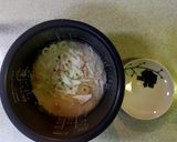 松茸の味お吸い物で毛ガニの炊き込みご飯作り方3写真