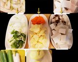 ピリ辛の豆腐じゃがいもコチュジャンチゲ作り方2写真