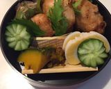 長月15　蜂蜜味噌チキン　女子高生弁当作り方6写真