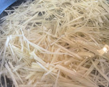 すき焼きのたれと生姜で生姜の佃煮作り方2写真
