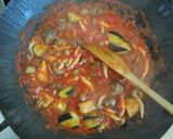 けつぷり♡鶏レバーのトマト煮込み作り方4写真