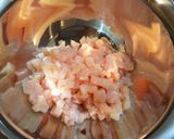 鶏むね肉とネギとコーンのひと口焼き♪作り方1写真