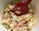 ホットサンドメーカーで生おからお好み焼き作り方1写真