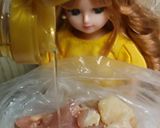リカちゃん♡爽やかソースチキン包み焼き*作り方4写真