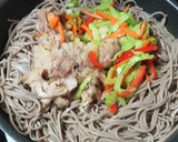 時短簡単☆日本蕎麦の焼きそばピリ辛中華風作り方12写真