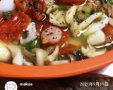 簡単調理キノコとシーフードのアフィージョ作り方7写真