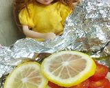 リカちゃん♡爽やかソースチキン包み焼き*作り方21写真