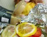 リカちゃん♡爽やかソースチキン包み焼き*作り方23写真
