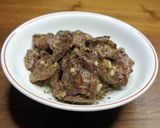 鶏レバーのガーリックバター焼き作り方7写真